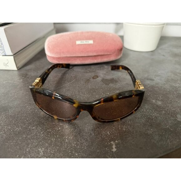 MIU MIU Glimpse D-frame acetate sunglasses - Picture 4 of 10